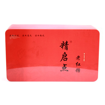 老紅糖鐵盒長(zhǎng)方形特產(chǎn)鐵罐通用包裝_食品特產(chǎn)馬口鐵盒鐵罐廠家定制