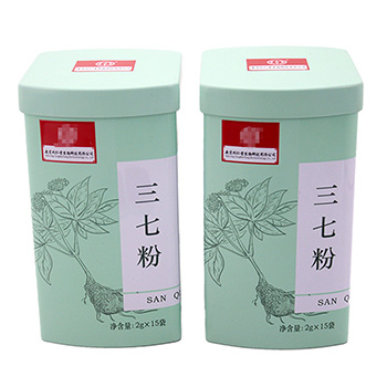 三七粉醫(yī)藥保健品包裝鐵盒_異形靈芝孢子粉定制鐵盒廠(chǎng)家